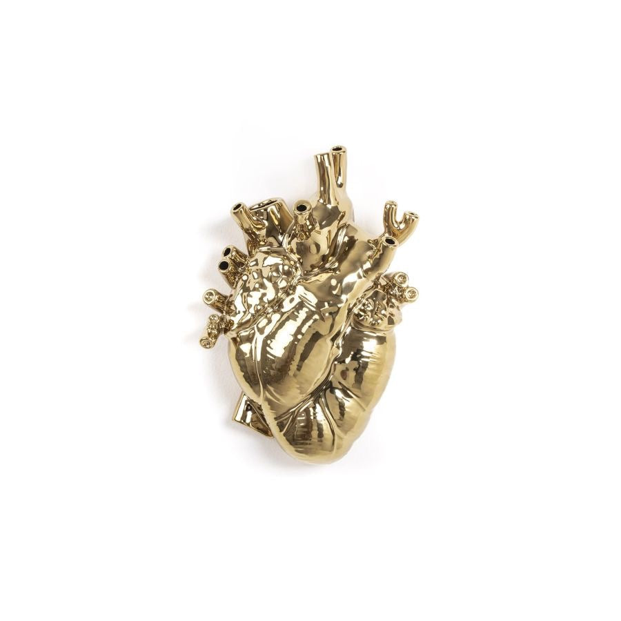 Amor en flor dorado - SELETTI